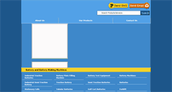 Desktop Screenshot of batteryequipments.com